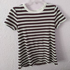 Red, White, and Blue Striped Shirt